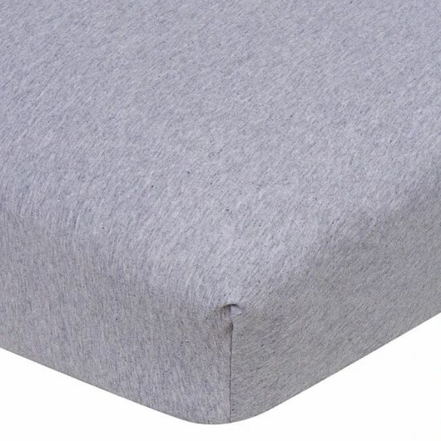 Bedding & Decor * | Gerber Fitted Crib Sheet In Grey