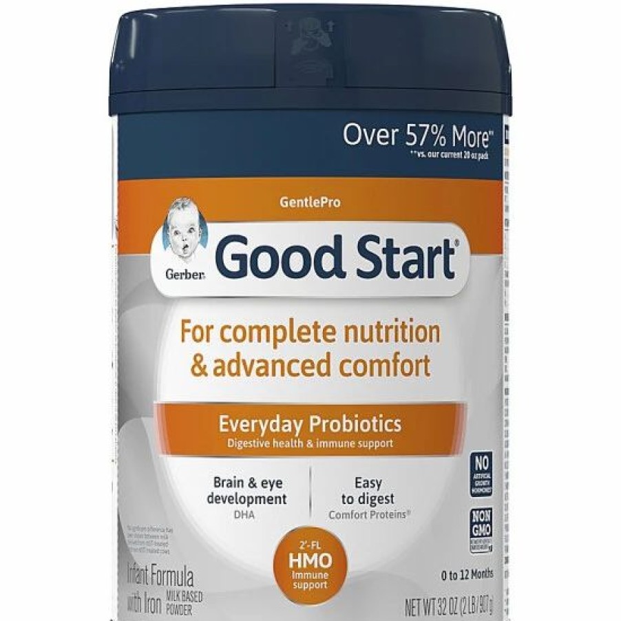 Nursing & Feeding * | Gerber Good Start Gentlepro 32 Oz. Powder Infant Formula