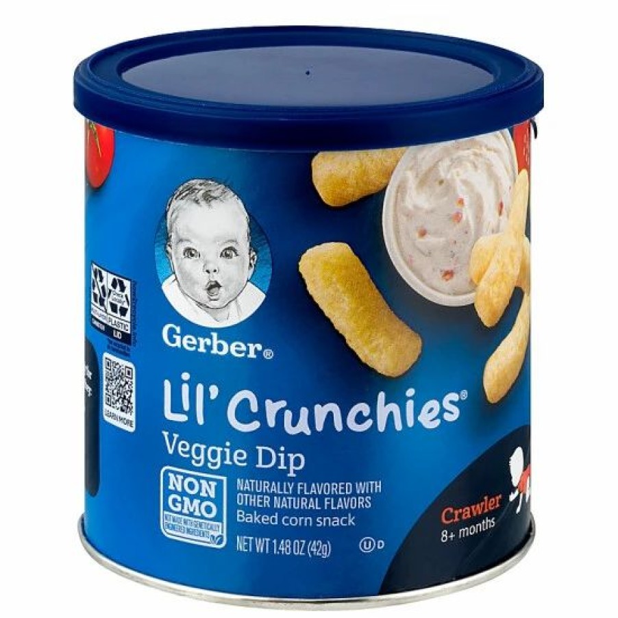 Nursing & Feeding * | Gerber Graduates Lil' Crunchies In Crunchie Vegetable No Color